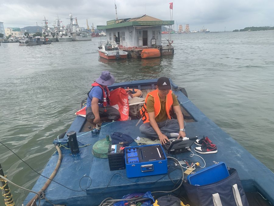 Đo sâu hồi âm, khảo sát địa hình đáy sông và đáy biển
